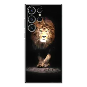 Чохол з картинкою ЛЕВ для Samsung Galaxy S25 Ultra (VPrint) (Лев)