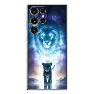 Чохол з картинкою ЛЕВ для Samsung Galaxy S25 Ultra (VPrint) (Маленький лев)
