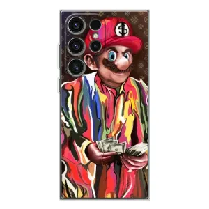 Бренднові Чохли для Samsung Galaxy S25 Ultra - (PREMIUMPrint) (Mario LV)