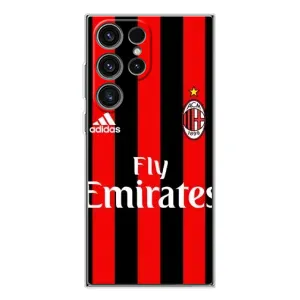 Чехлы для Samsung Galaxy S25 Ultra (VPrint) - Футбольные клубы (Milan)