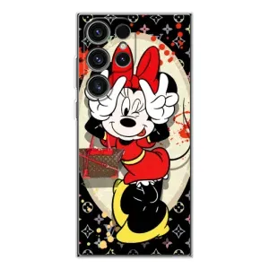 Чохол Disney Mouse Samsung Galaxy S25 Ultra (PREMIUMPrint) (Мінні peace)