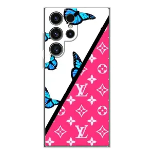 Бренднові Чохли для Samsung Galaxy S25 Ultra - (PREMIUMPrint) (Мода LV)