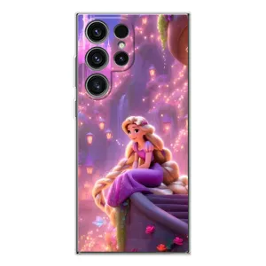 Чехол Рапунцель для Samsung Galaxy S25 Ultra (Рапунцель в замке)