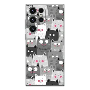 Чохли з Котиками для Samsung Galaxy S25 Ultra (VPrint) (Мальовані котики)