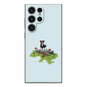 Чехлы с картинкой собаки Патрон для Samsung Galaxy S25 Ultra (AlphaPrint) (Сапер Пес)