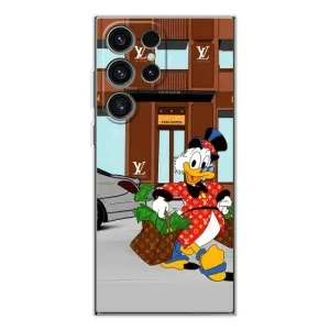 Чехли для Samsung Galaxy S25 Ultra - Скрудж МакДак Louis Vuitton (PREMIUMPrint) (Скрудж ЛВ)