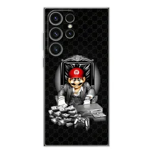 Чохли з крутими принтами для Samsung Galaxy S25 Ultra - (PREMIUMPrint) (Супер Маріо)