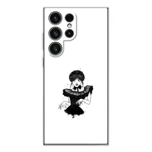 Чехлы Венсдей на Samsung Galaxy S25 Ultra Уэнсдей (AlphaPrint) (танец Уэнздей)
