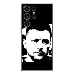 Чехол для Samsung Galaxy S25 Ultra (AlphaPrint - с принтом Зеленского)