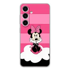 Міккі Маус чохол для Samsung Galaxy S25 (AlphaPrint - Мультяшні) (Дівчинка Maus)