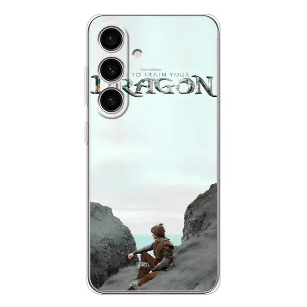 Чохол з принтом «Дракон лого» для Samsung Galaxy S25