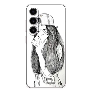 Чехол с печатью для Samsung Galaxy S25 - (Мода) (AlphaPrint) (Фото девочки)