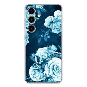 Чехлы (ART) Цветы на Samsung Galaxy S25 (VPrint) (Блактині бутони)