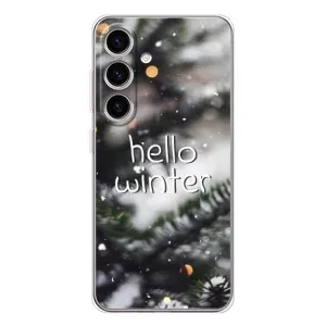 Новорічні, Святкові Чохли для Samsung Galaxy S25 - 2024 год (Hello winter)