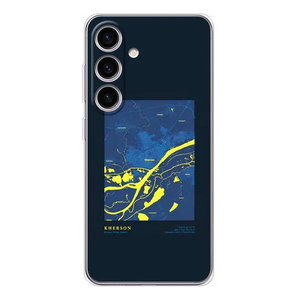 Чохол з принтом «Херсон» для Samsung Galaxy S25