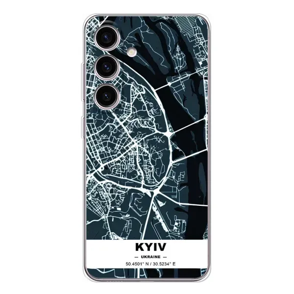 Чохол з принтом «Київ» для Samsung Galaxy S25