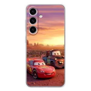 Чехол с принтом «Маквин и Метр» для Samsung Galaxy S25