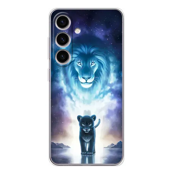 Чехол с принтом «Маленький лев» для Samsung Galaxy S25