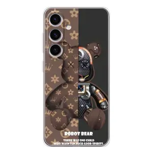 Круті Чохли Луі Віттон для Samsung Galaxy S25 (AlphaPrint) (Ведмідь Луі Вітон)