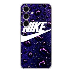 Чехол для Samsung Galaxy S25 - с принтом Найк (AlphaPrint) (Найк принт)