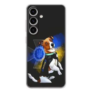 Чехлы с картинкой собаки Патрон для Samsung Galaxy S25 (AlphaPrint) (Патрон собачка)