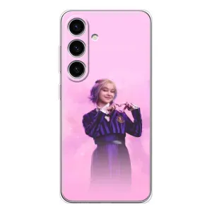 Чехол с дизайном Венздей 2 на Samsung Galaxy S25 (Яркая Энид Уэнздей)