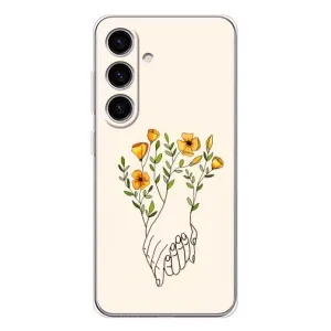 Чехол с принтом «Руки любви» для Samsung Galaxy S25