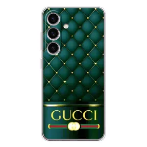 Чохли GUCCI для Гелексі S25 (AlphaPrint) (Текстура Гуччі)