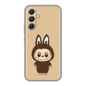 Чохол з Лабубу на Samsung Galaxy S26 Edge (Bored Ape в червоному)