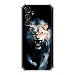 Чохол з картинкою 'Хижаки' для Samsung Galaxy S26 Edge (Лев у темряві)