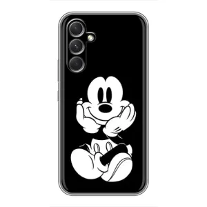 Міккі Маус чохол для Samsung Galaxy S26 Edge (AlphaPrint - Мультяшні) (Маус на чорному)