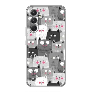 Чохли з Котиками для Samsung Galaxy S26 Edge (VPrint) (Мальовані котики)