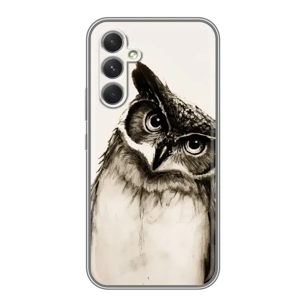Чохол з принтом «Сова» для Samsung Galaxy S26 Edge