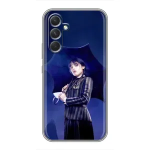 Чохли Венсдей на Samsung Galaxy S26 Edge Уенсдей (AlphaPrint) (Венздей з парасолькою)