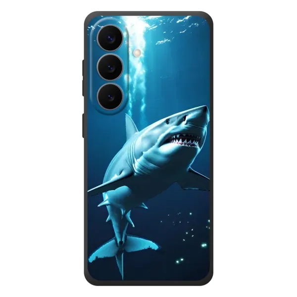 Чохол з принтом «Акула під водою» для Samsung Galaxy S26 Plus