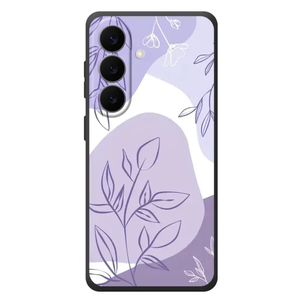 Чехол с принтом «Фиолетовые листья абстракция» для Samsung Galaxy S26 Plus Чехол с принтом «Фиолетовые листья абстракция» для Samsung Galaxy S26 Plus