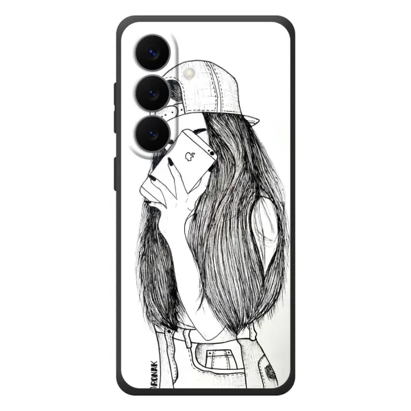 Чохол з принтом «Фото дівчини» для Samsung Galaxy S26 Plus