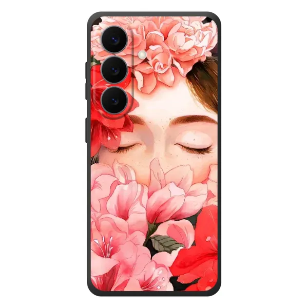 Чехол с принтом «Глаза в цветах» для Samsung Galaxy S26 Plus Чехол с принтом «Глаза в цветах» для Samsung Galaxy S26 Plus