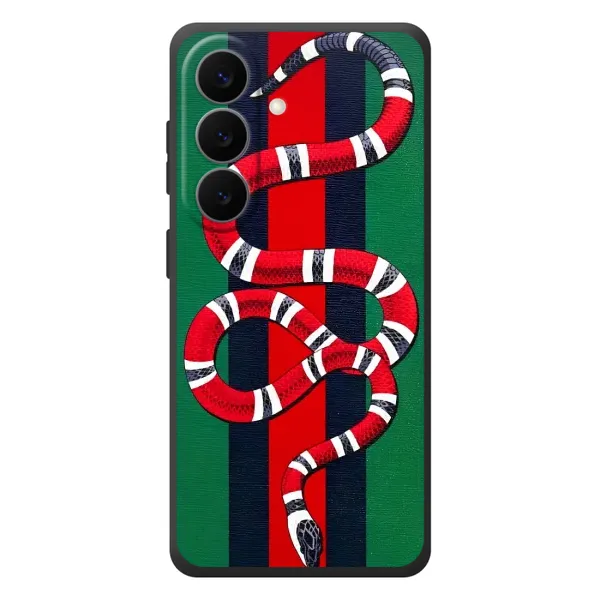 Чохол з принтом «Gucci змія» для Samsung Galaxy S26 Plus Чохол з принтом «Gucci змія» для Samsung Galaxy S26 Plus