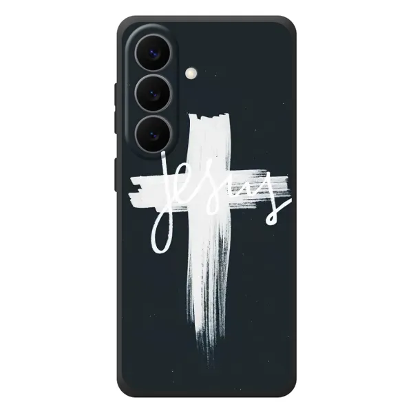 Чохол з принтом «Ісус» для Samsung Galaxy S26 Plus Чохол з принтом «Ісус» для Samsung Galaxy S26 Plus