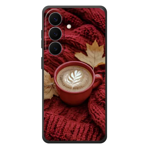 Чохол з принтом «Кава на ковдрі» для Samsung Galaxy S26 Plus