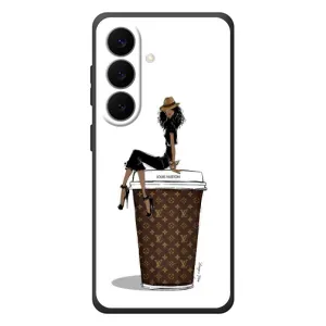 Чохли Луі Вітон для Samsung Galaxy S26 Plus (AlphaPrint - LOUIS VUITTON) (кава LOUIS VUITTON)