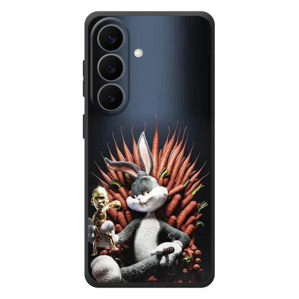 Чохол з принтом «Король Кролик» для Samsung Galaxy S26 Plus