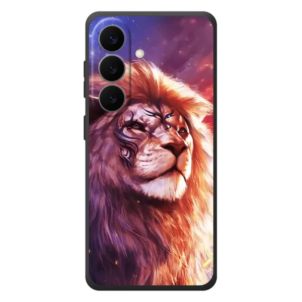 Чохол з принтом «Красочний Лев» для Samsung Galaxy S26 Plus