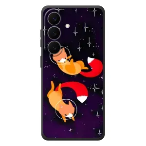 Чохли з картинкою Лисичка для Samsung Galaxy S26 Plus (VPrint) (Лисички космонавти)
