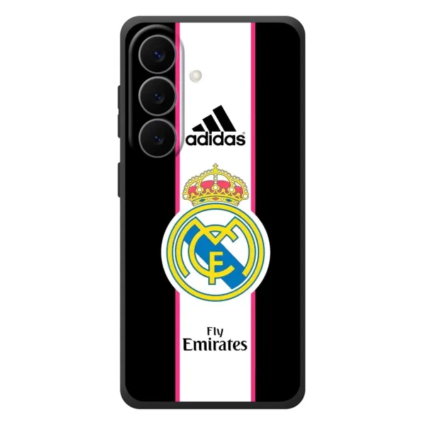 Чохол з принтом «лого Real Madrid» для Samsung Galaxy S26 Plus Чохол з принтом «лого Real Madrid» для Samsung Galaxy S26 Plus