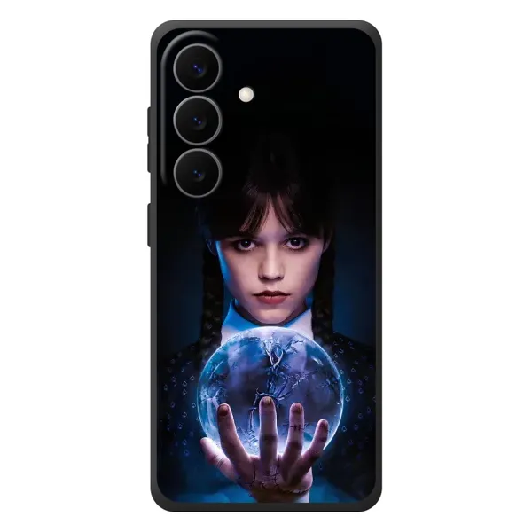 Чохол з принтом «Магічна сфера Венздей» для Samsung Galaxy S26 Plus