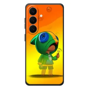 Чехол для Samsung Galaxy S26 Plus Бравл Старс (VPrint) (Хлопчик Леон)