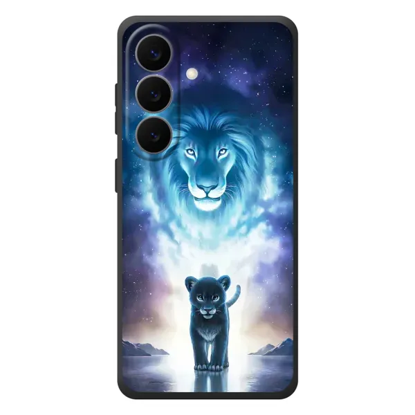 Чохол з принтом «Маленький лев» для Samsung Galaxy S26 Plus
