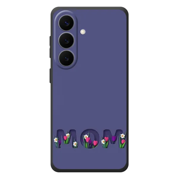 Чехол с принтом «Мама в цветах» для Samsung Galaxy S26 Plus Чехол с принтом «Мама в цветах» для Samsung Galaxy S26 Plus